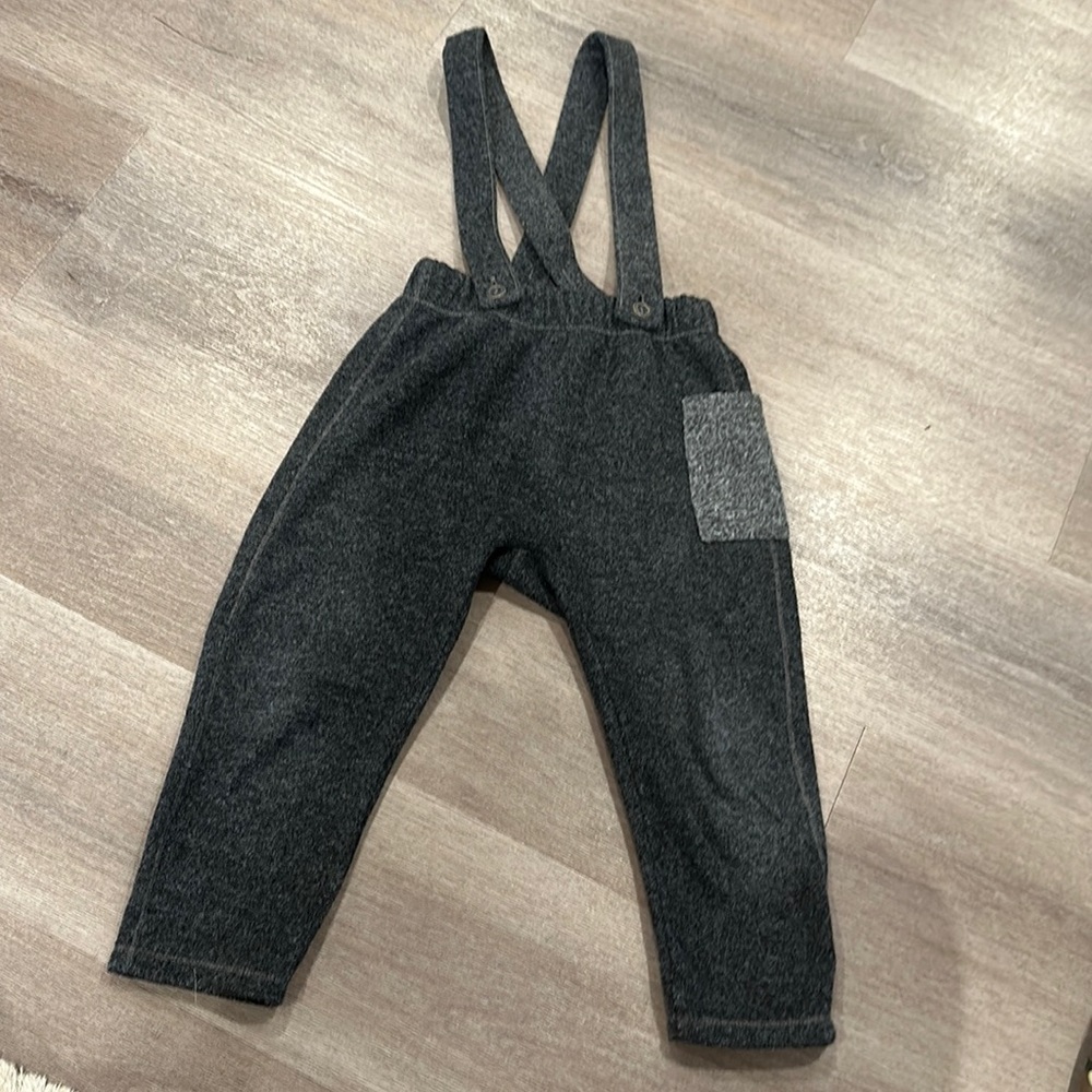 Zara sweater pants overalls